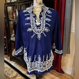 Vintage 1980’s Siam Sabysco International Embroidered Tunic